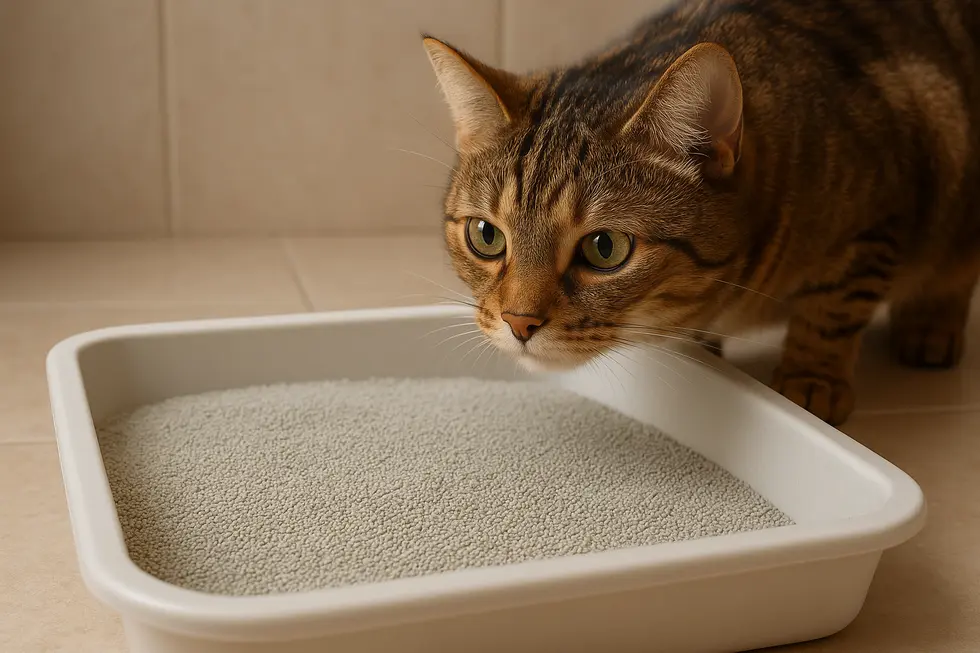 Cát mèo Bentonite nổi bật với khả năng hút ẩm và khử mùi hiệu quả.