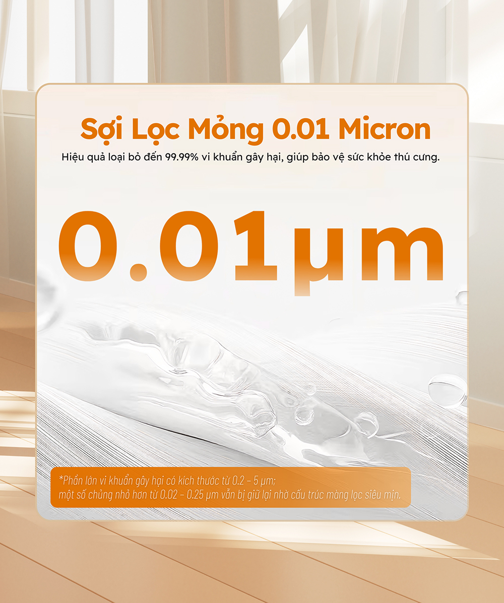 Màng Lọc Sợi Rỗng UF – Siêu Lọc 0.01 Micron