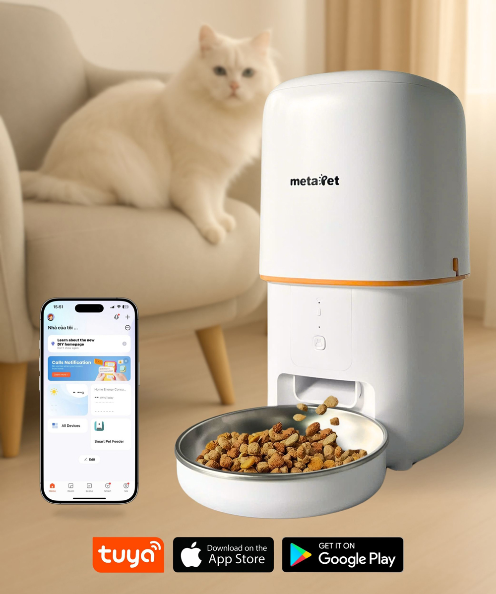 may-cho-meo-an-tu-dong-thong-minh-metapet-4l-ket-noi-wifi-dieu-khien-qua-app