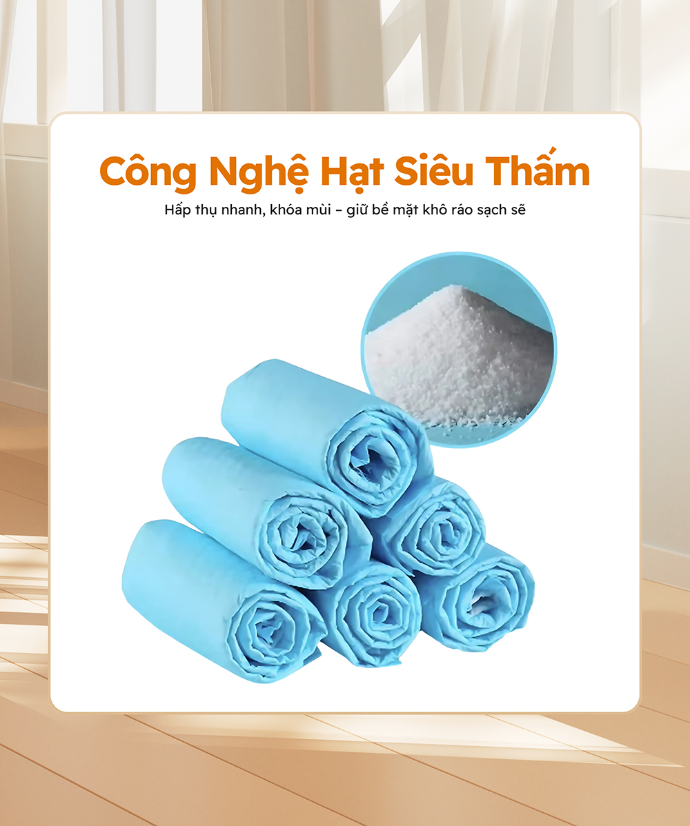 Miếng lót vệ sinh metaPet L40 Sở Hữu Công Nghệ Hạt Siêu Thấm – Hút Nhanh