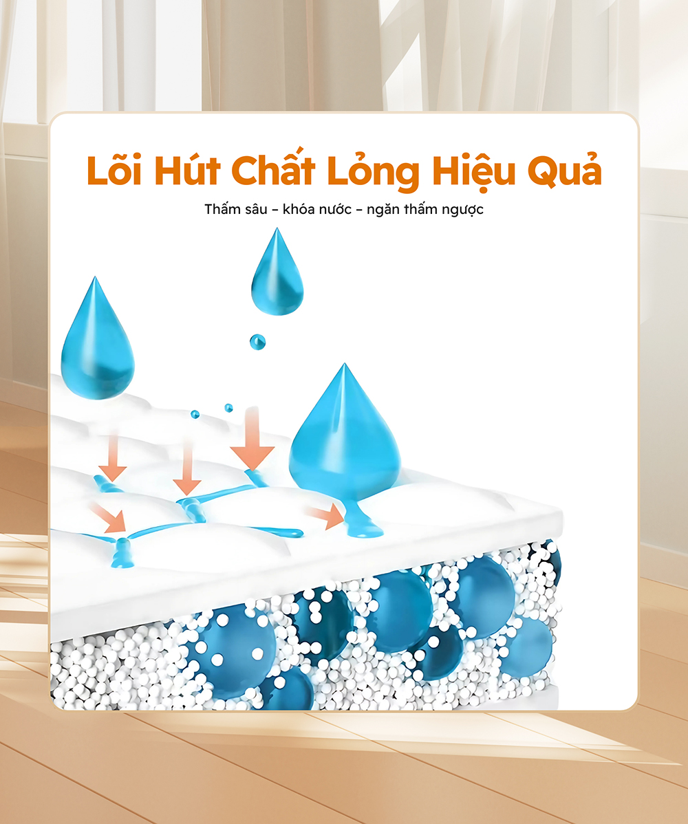 Lõi Hút Chất Lỏng Hiệu Quả