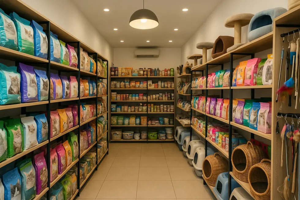 Cát vệ sinh Me-O với các hương vị chanh và táo tại TPHCM.