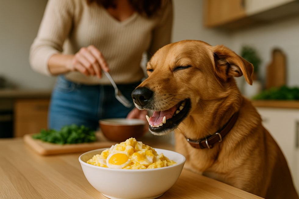 METAPETS Việt Nam https://metapets.vn Chó tận hưởng bát trứng nấu chính bởi chủ nhân.
