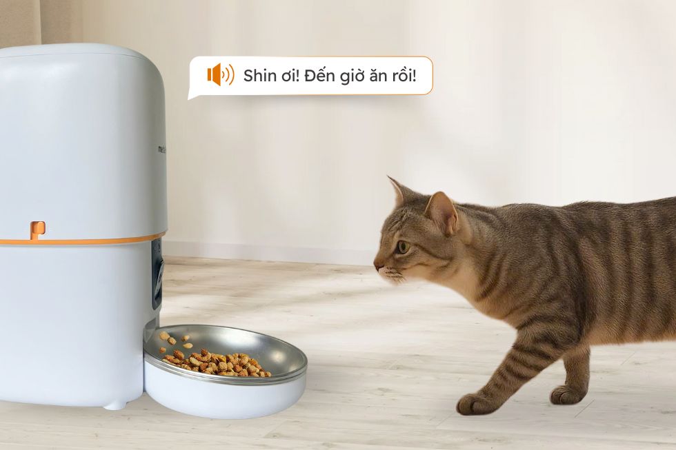 Hình ảnh máy cho thú cưng metaPet 4L với tính năng hiện đại.