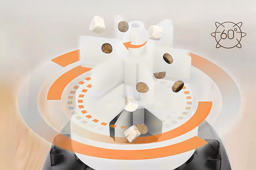 METAPETS Việt Nam https://metapets.vn Máy ăn metaPet với camera tích hợp được đặt trong nhà, thể hiện sự tiện ích và tính hiện đại.