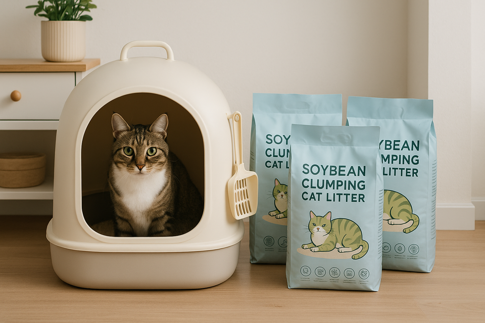 METAPETS Việt Nam https://metapets.vn Hình ảnh một ngôi nhà hiện đại, thoáng mát với thú cưng, cho thấy sản phẩm cát đậu nành EmilyPets được sử dụng hiệu quả.