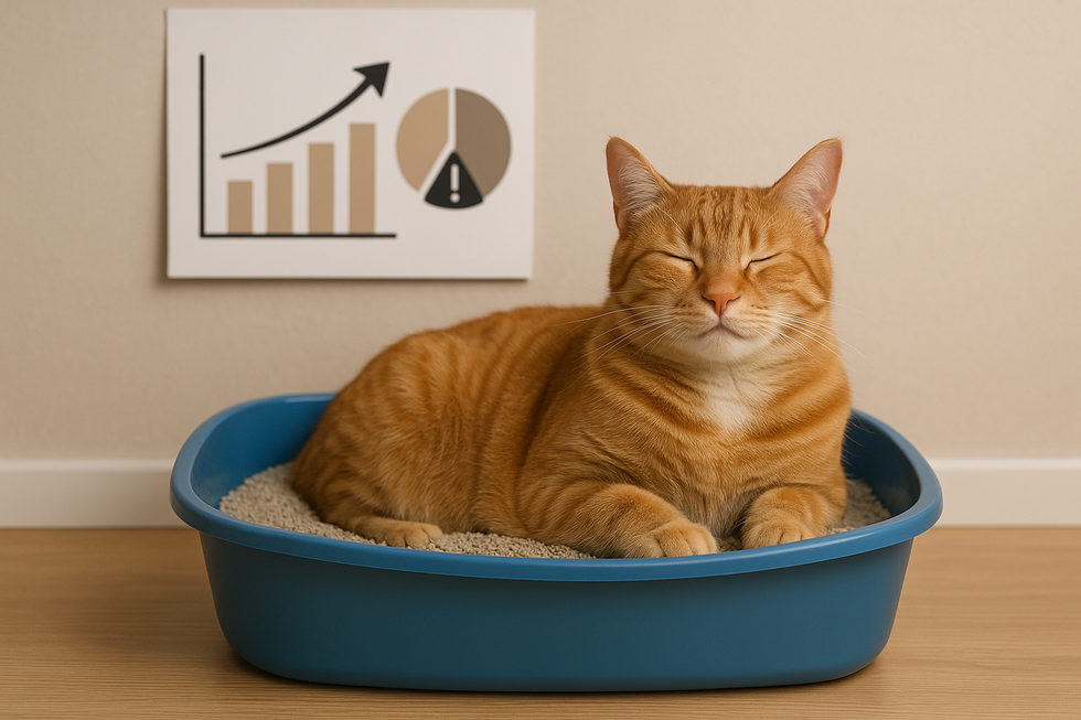 Những yếu tố ảnh hưởng đến tần suất đi vệ sinh của mèo trong cuộc sống hàng ngày.