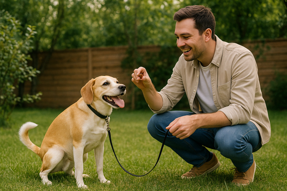 Một khu vực vệ sinh dành riêng cho chó trong nhà.
