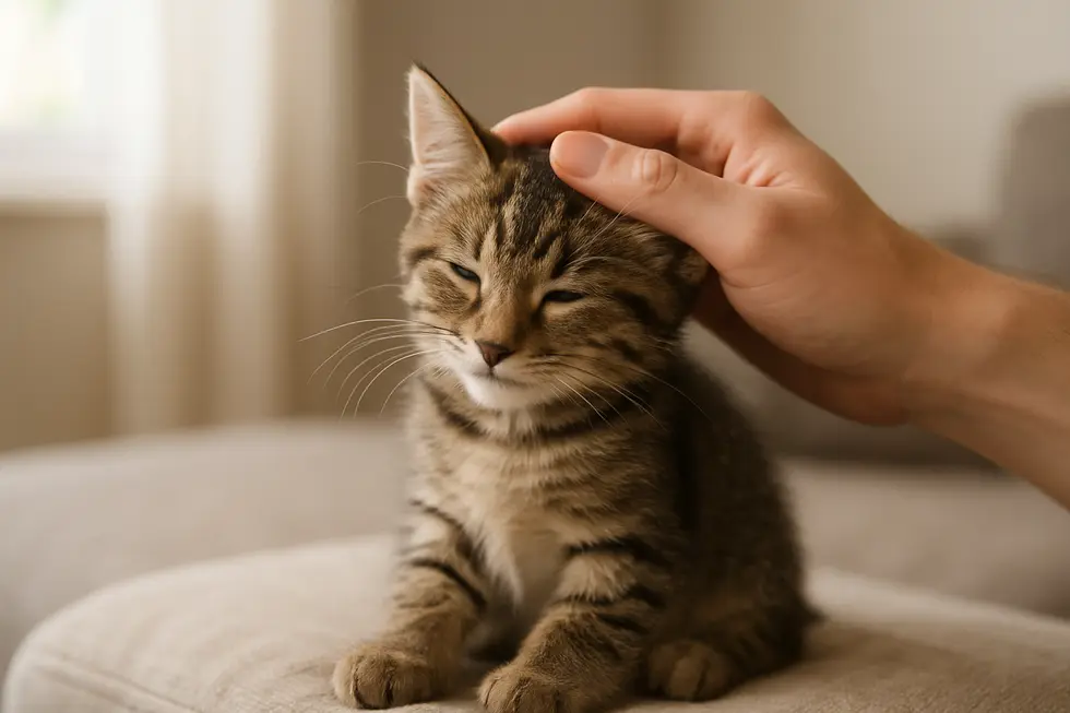 Mèo con thường cần thời gian để thích nghi với môi trường mới một cách an toàn và thoải mái.