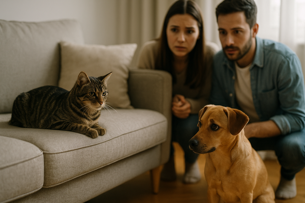 Chó và mèo cần được chuẩn bị cẩn thận để sống hòa hợp.