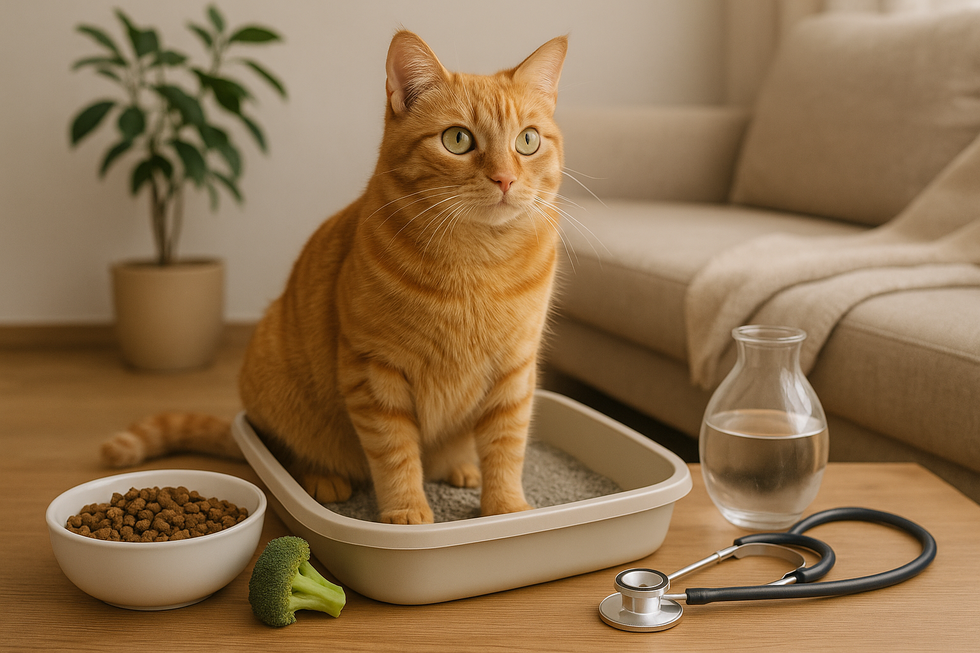 Những yếu tố ảnh hưởng đến tần suất đi vệ sinh của mèo trong cuộc sống hàng ngày.