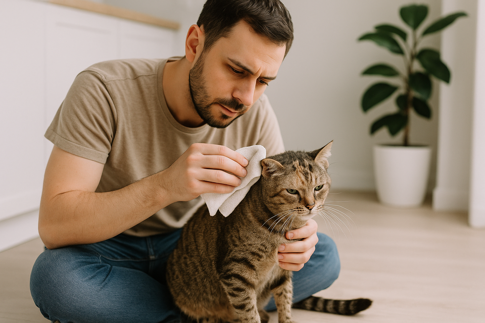 METAPETS Việt Nam https://metapets.vn Một người chăm sóc mèo trong không gian sạch sẽ và gọn gàng.