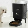 Máy Cho Ăn Tự Động Cho Thú Cưng metaPet NEST 400 SD – 4L, Nút Bấm, Màu Đen